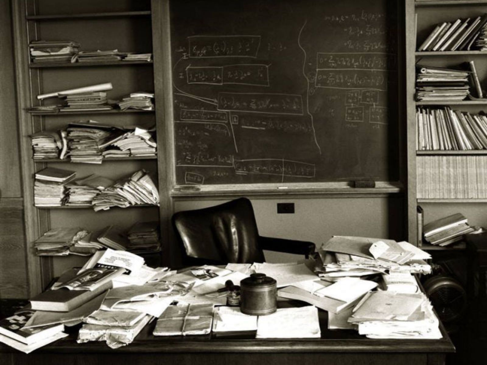 Albert Einstein: Último Dia de Trabalho