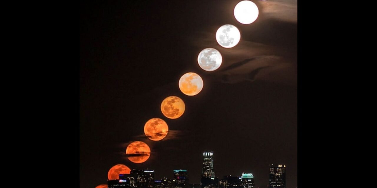 A Ascensão da Lua em Los Angeles