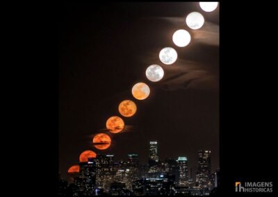 A Ascensão da Lua em Los Angeles - Foto: Dan Marker Moore