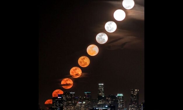 A Ascensão da Lua em Los Angeles