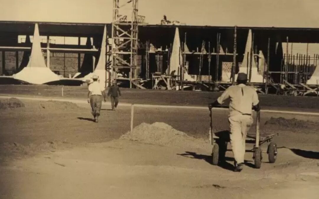 Brasília – Os Candangos Concretados Durante a Construção