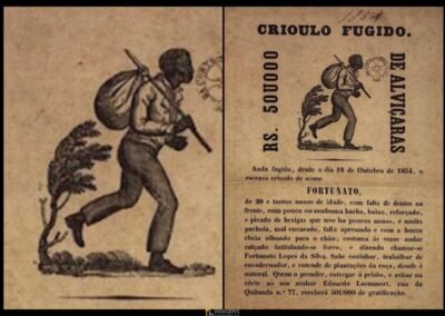 Fortunato foi um escravo que ganhou notoriedade histórica após a divulgação de um cartaz de recaptura datado de 18 de outubro de 1854, no Brasil. Esse cartaz, que sobreviveu ao tempo, oferece um vislumbre das duras realidades enfrentadas pelos escravos no Brasil imperial, assim como das tentativas desesperadas de fuga em busca de liberdade.