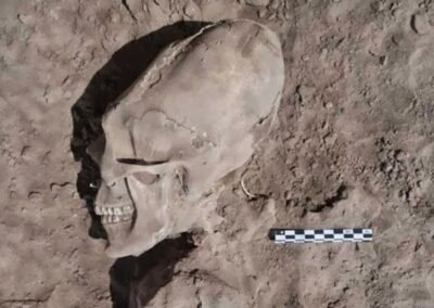 A descoberta dos crânios alongados em Onavas, México, em 2012, oferece insights valiosos sobre as práticas culturais e sociais das antigas civilizações mesoamericanas.