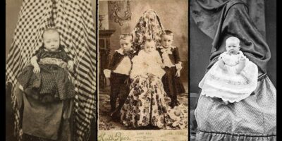 Na era vitoriana, a fotografia começou a ganhar popularidade, especialmente como um meio de capturar imagens de crianças pequenas. Contudo, fotografar crianças apresentava desafios devido à necessidade de longos tempos de exposição. Assim, surgiram as "mães invisíveis", um fenômeno peculiar onde mães eram disfarçadas ou ocultas nas fotos para ajudar a manter seus filhos quietos e imóveis.