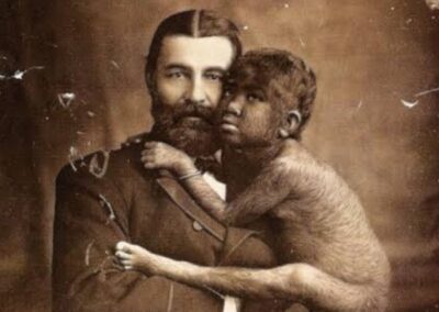 Guillermo Antonio Farini, cujo nome verdadeiro era William Leonard Hunt e, posteriormente, como "O Grande Farini", foi um famoso showman, acrobata e empresário que organizava e promovia espetáculos envolvendo performances exóticas e pessoas de diversas origens. Farini começou sua carreira como um artista e explorador, mas a busca por oportunidades e aventuras o levou a se envolver com o mundo das exposições exóticas (zoológicos humanos).