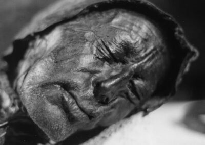A descoberta do Homem de Tollund em 1950, em um pântano na Dinamarca, causou grande fascínio entre arqueólogos e historiadores. O corpo, notavelmente bem preservado, foi encontrado por Viggo e Emil Højgaard enquanto cavavam a turfa.