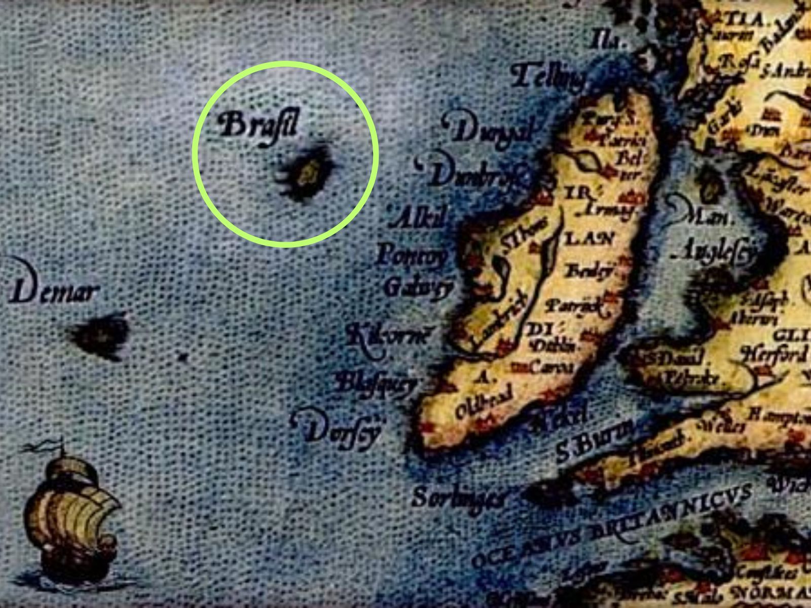 Hy-Brazil, também conhecida como Brasil ou Hy-Breasal, é uma lendária ilha fantasma que aparece em antigos mapas geográficos e náuticos da Europa.