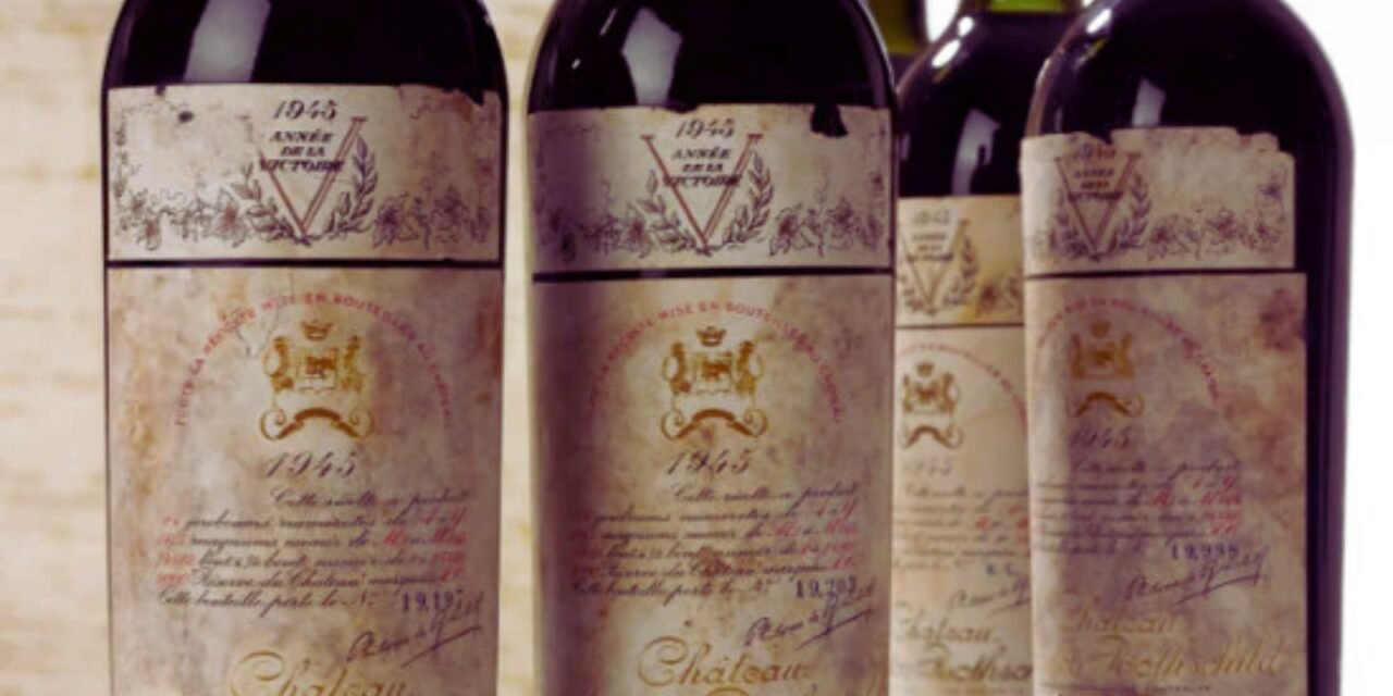 Chateau Mouton-Rothschild 1945 – O Vinho Pós Segunda Guerra