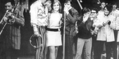 Programa Final dos reis do "iê-iê-iê". "Programa final da Jovem Guarda. Negativo 35 mm. São Paulo, 1968. Agência JB.