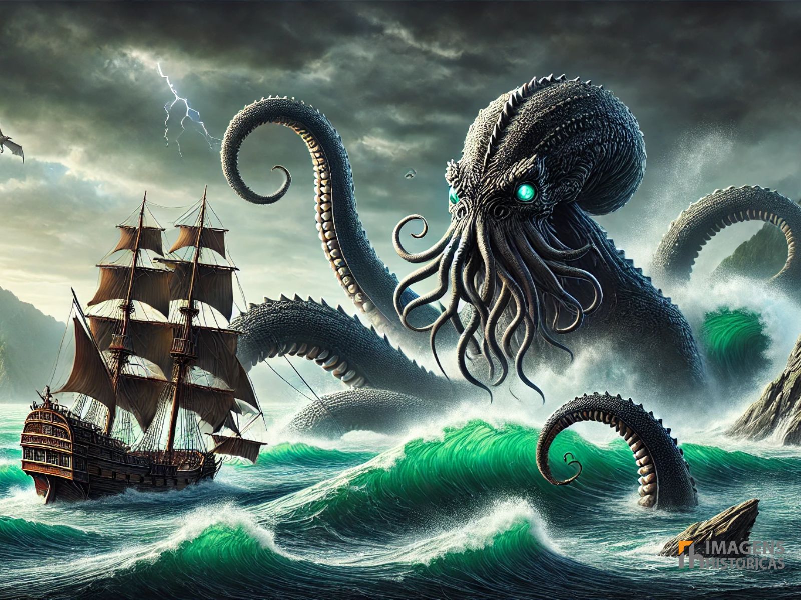 Kraken – Monstro Marinho Kraken - Monstro Marinho