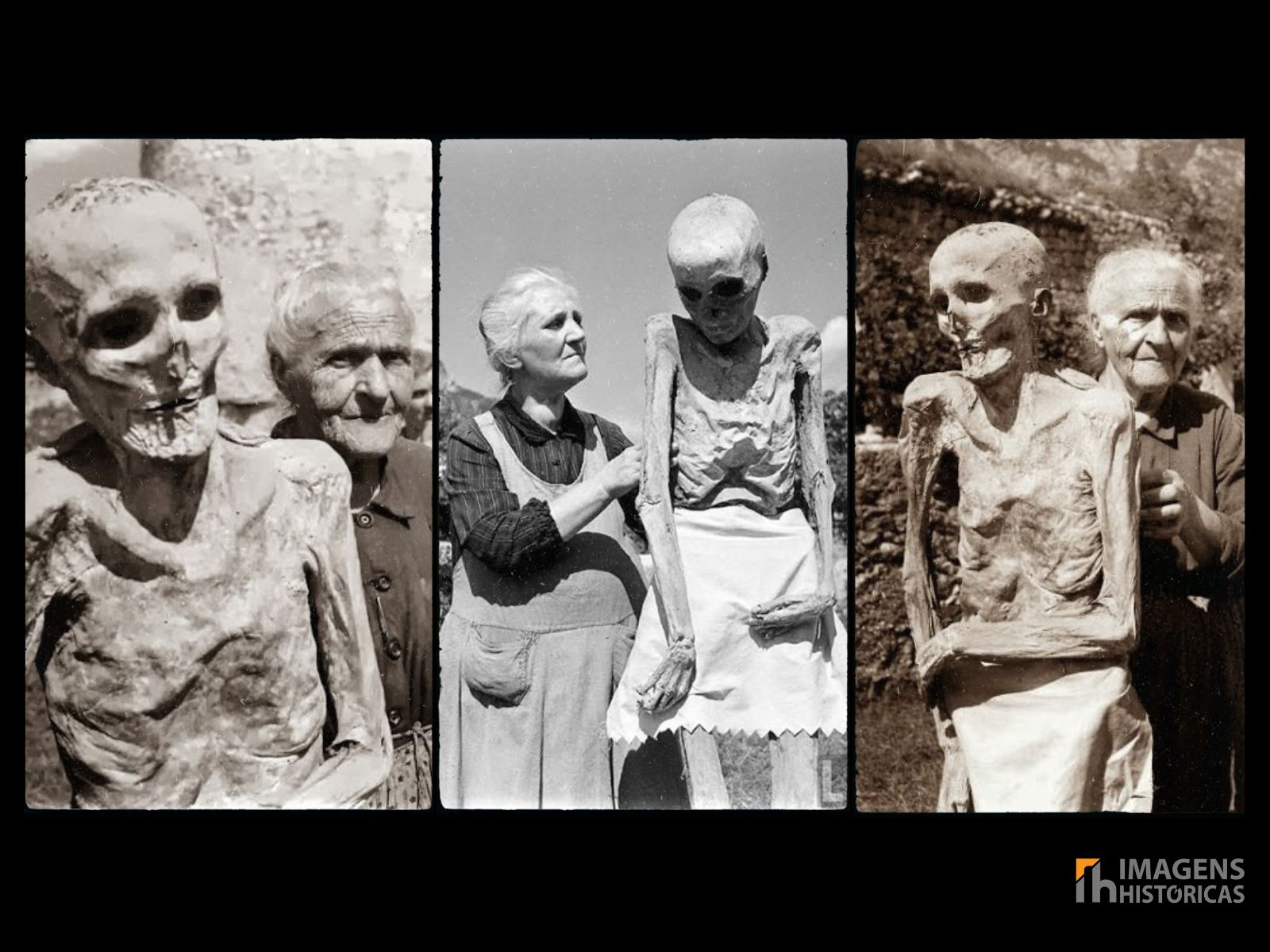 As múmias de Venzone são um conjunto fascinante de corpos mumificados encontrados na cidade de Venzone, na região de Friuli-Venezia Giulia, no nordeste da Itália.