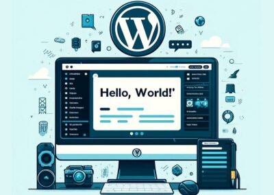 "Olá, Mundo!" - "Hello, World!" - Wordpress