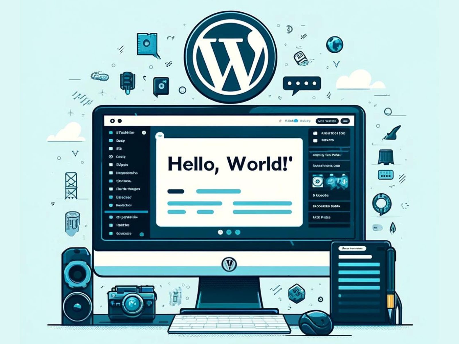 “Olá, Mundo!” – “Hello, World!” – WordPress "Olá, Mundo!" - "Hello, World!" - Wordpress