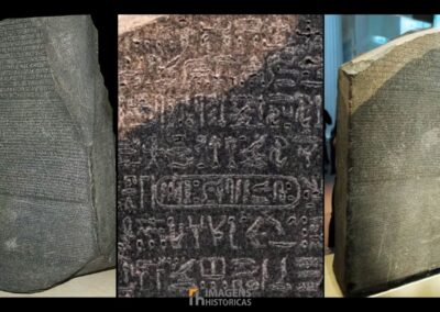 A Pedra de Roseta é um dos artefatos arqueológicos mais importantes da história, sendo a chave que permitiu aos estudiosos decifrar os hieróglifos egípcios, a antiga escrita que dominou o Egito por mais de três milênios. Descoberta em 1799 por soldados franceses durante a campanha de Napoleão no Egito, a Pedra de Roseta tornou-se famosa não apenas por seu conteúdo, mas também por seu papel crucial na compreensão da civilização egípcia.