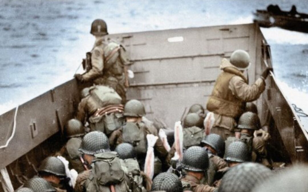 Redescobrindo o Dia D: Fotos Coloridas Com Novos Detalhes