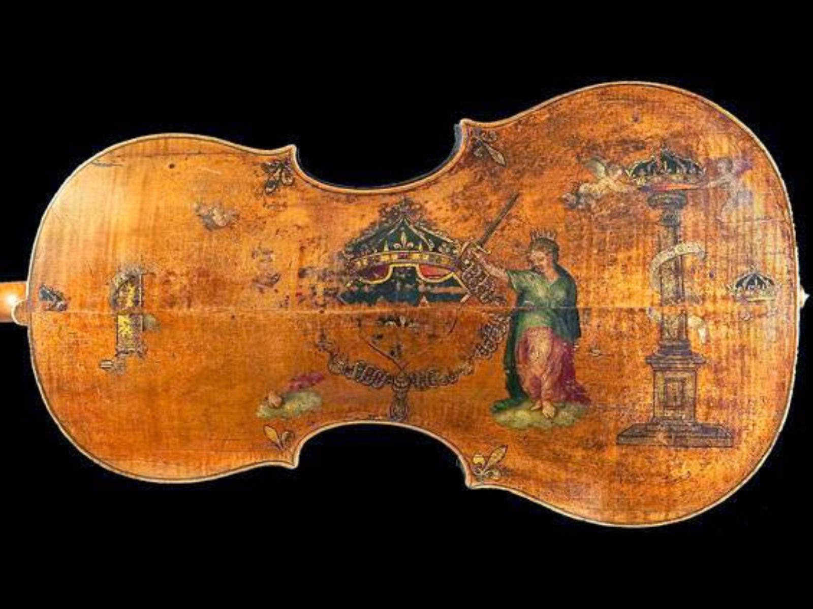 O violino conhecido como "King" é uma das mais notáveis criações de Andrea Amati, o lendário luthier de Cremona, Itália. Andrea Amati (c. 1505-1577) é frequentemente creditado como o fundador da escola de luteria de Cremona, que deu origem a alguns dos instrumentos de cordas mais reverenciados da história da música.