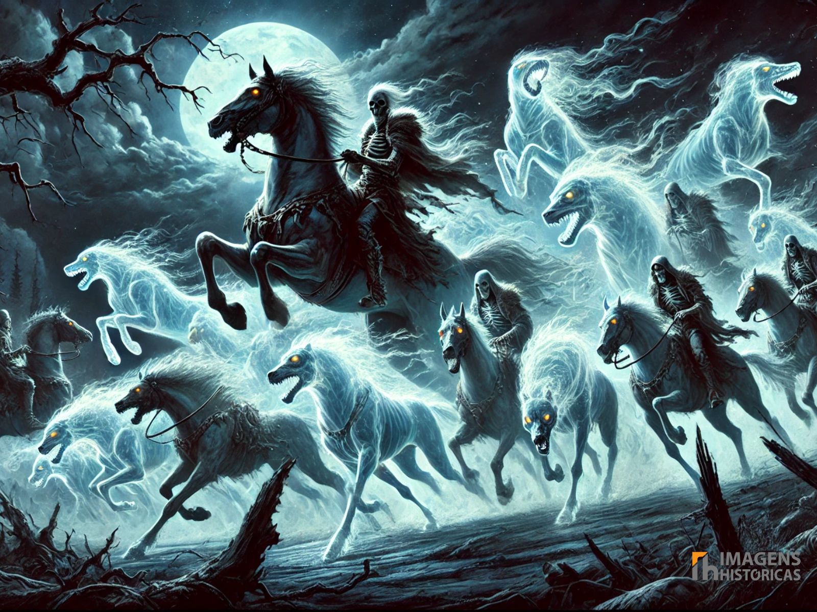 A Wilde Jagd, também conhecida como Caça Selvagem, é uma lenda presente no folclore de vários países europeus